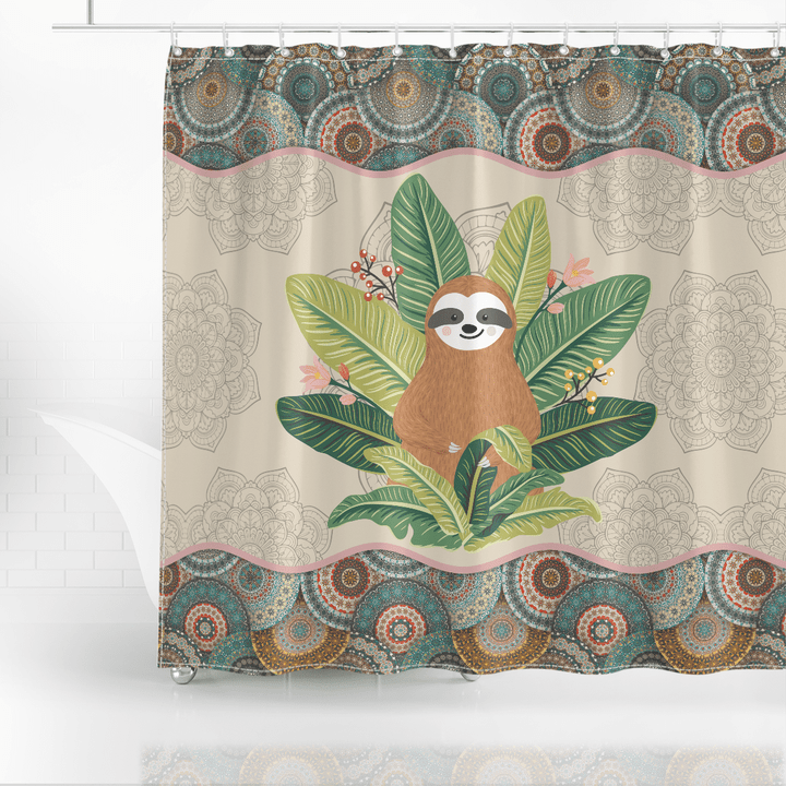 Sloth Shower Curtain