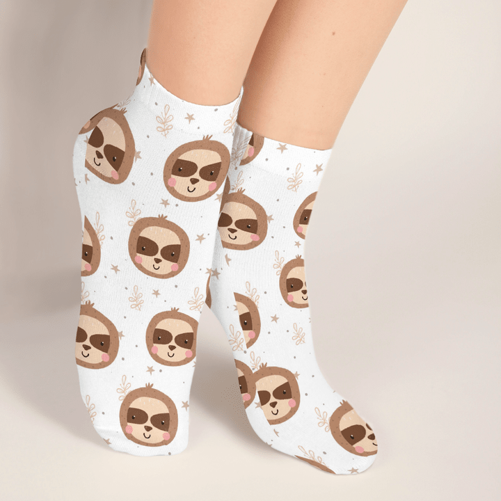 Sloth Short Socks 20