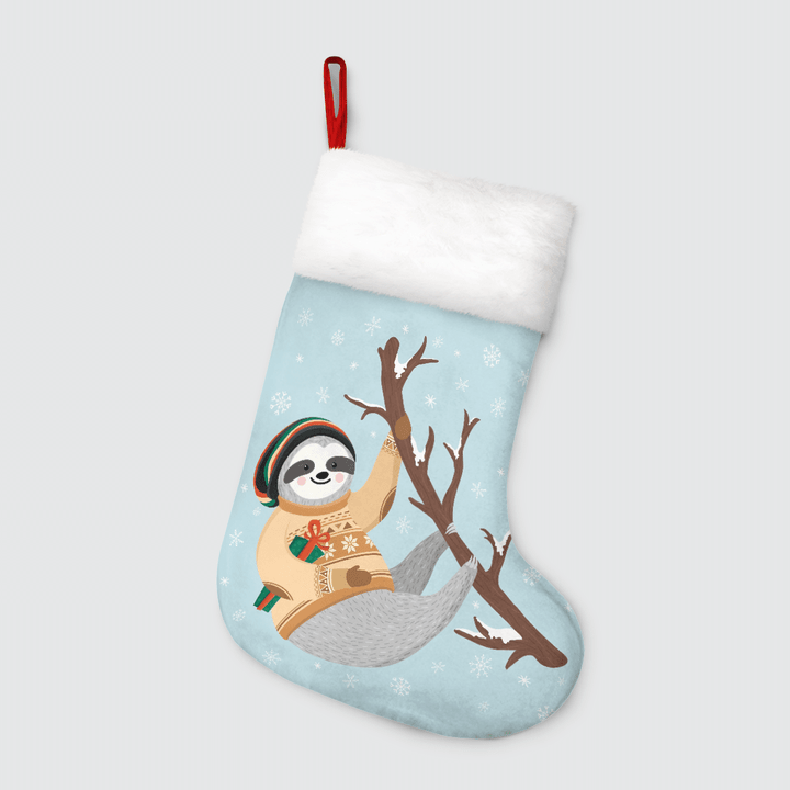 Cute Sloth Christmas Stockings - Christmas Decoration Sloth