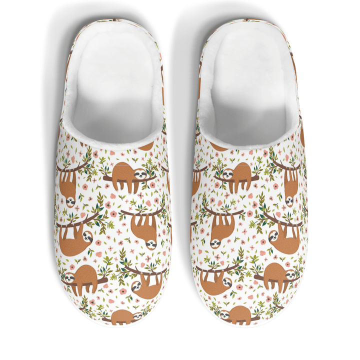 Sloth Backless Slippers