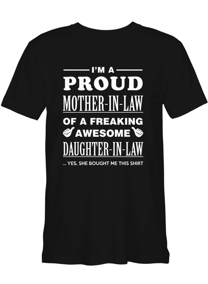 Mother Daughter Mother In Law Daughter In Law T-Shirt For Men And Women