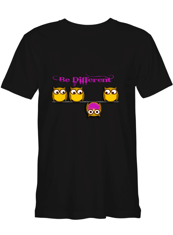 Owls Be Different T-Shirt For Men And Women