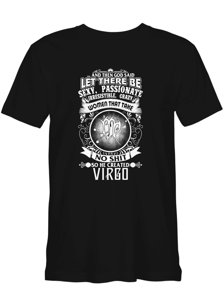 So God Created Virgo Virgo T shirts (Hoodies, Sweatshirts) on sales
