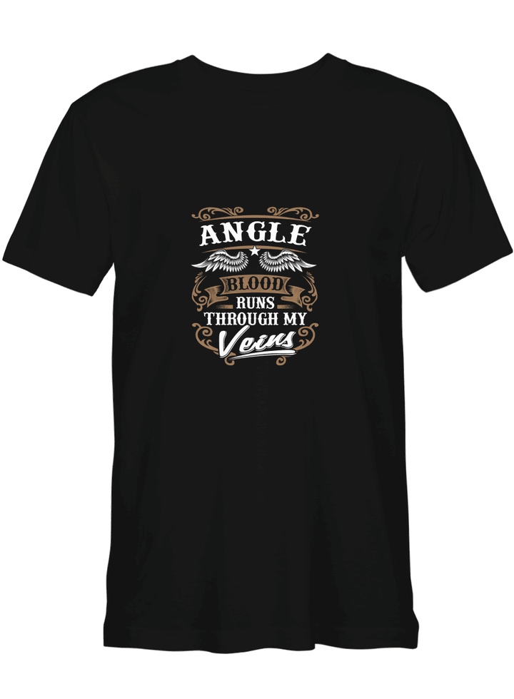 Angle Angle Bloods Runs Through My Veins All Styles Shirt For Men And Women