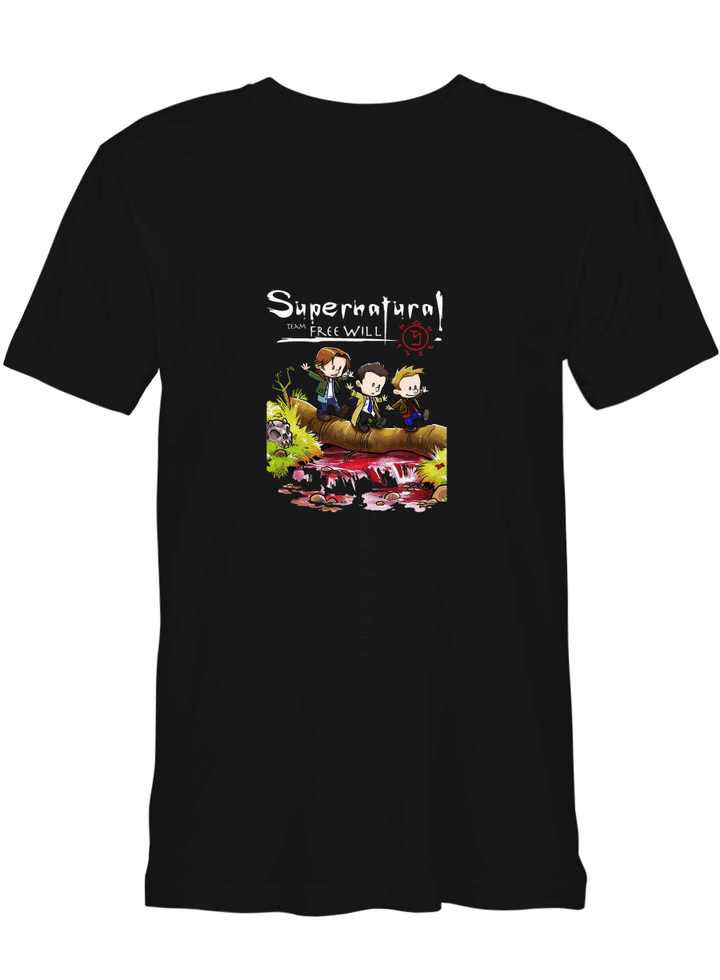 Supernatural Team Free Will T-Shirt For Men And Women
