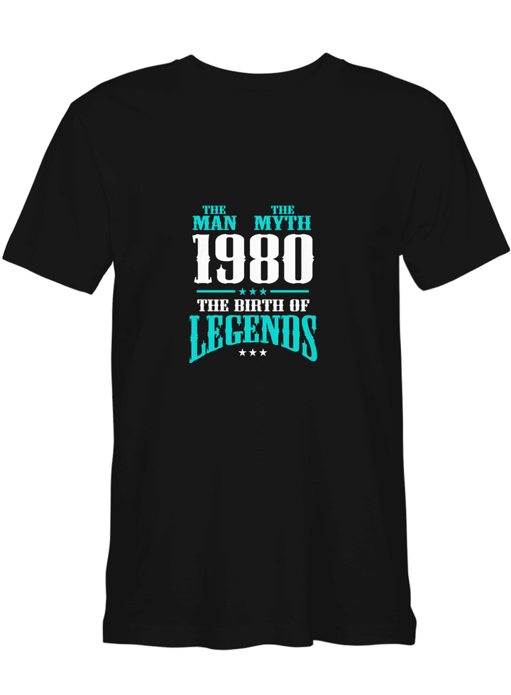 The Man The Myth The Birth of Legends 1980 T shirts (Hoodies, Sweatshirts) on sales