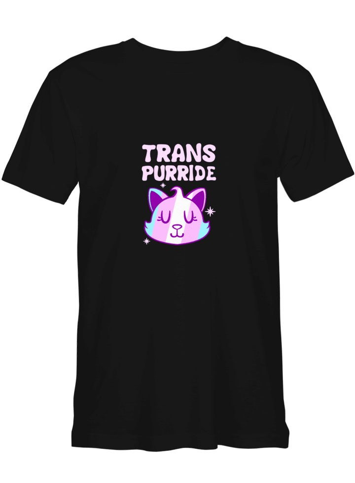 TRANS PURRIDE LGBT Cat T shirts for men and women