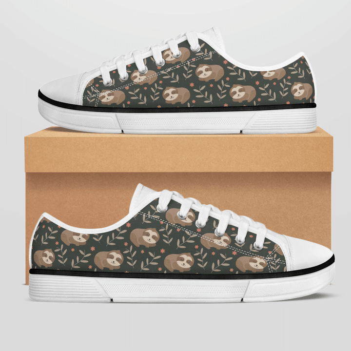 Sloth Low Top Shoes - Gift For Sloth Lovers (5)