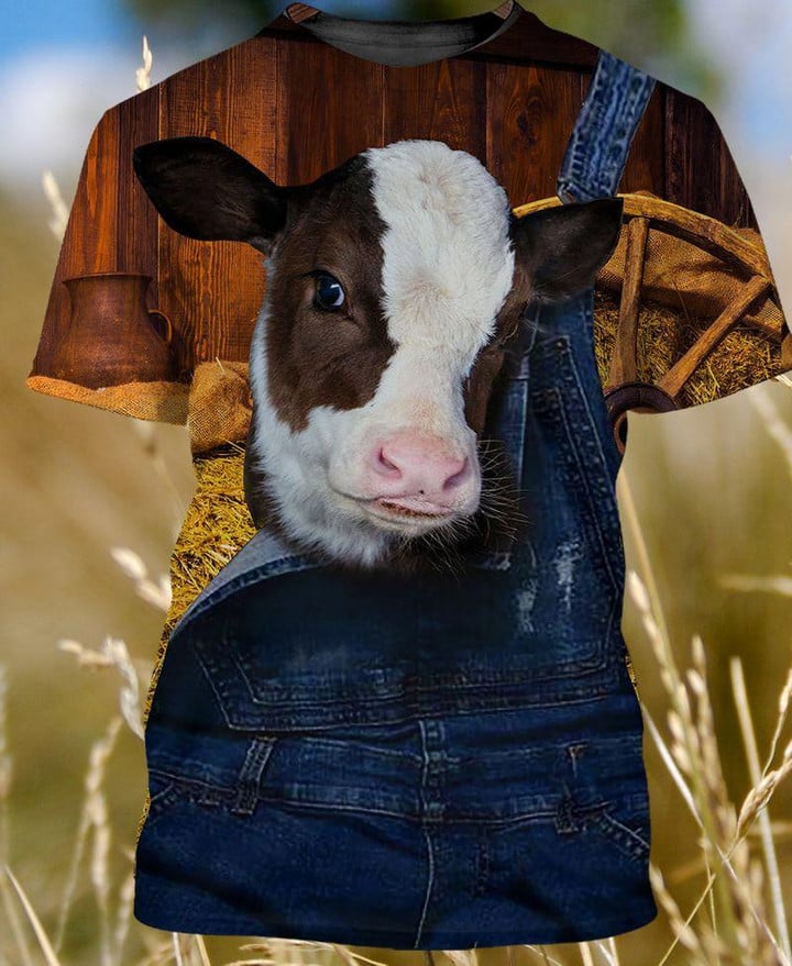 Cow 3D T Shirt For Cow Lovers