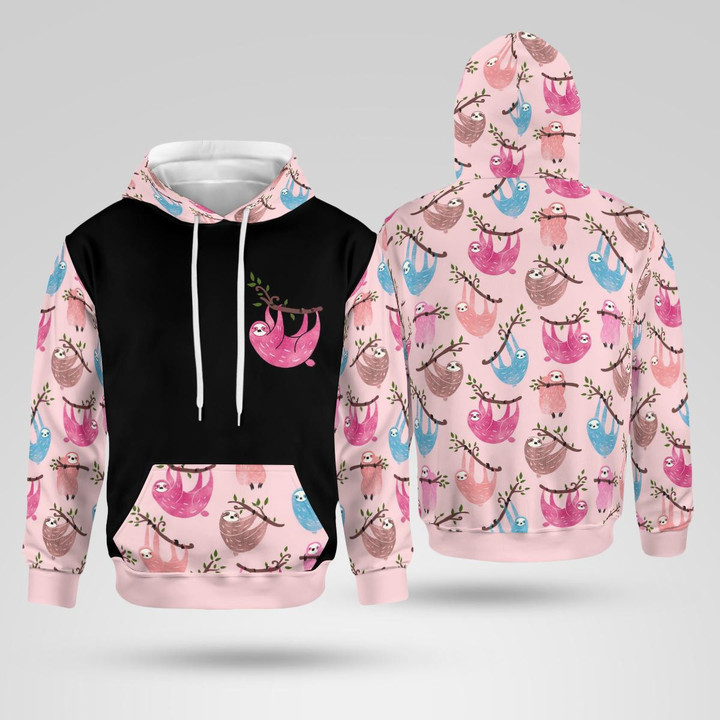 Sloth Hoodie - Gift For Sloth Lovers