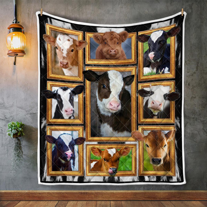 Cow Quilt - Gift For Cow Lover