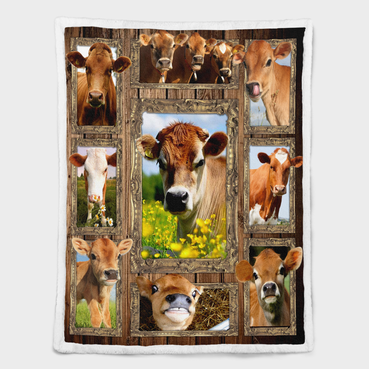 Cow Lovers Quilt - Sherpa Blanket