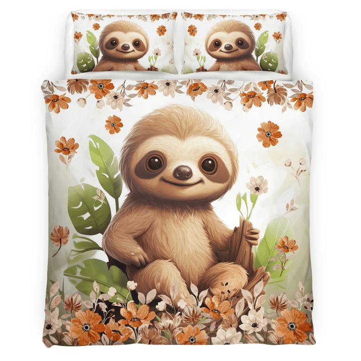 Cute Sloth Bedding Set 233