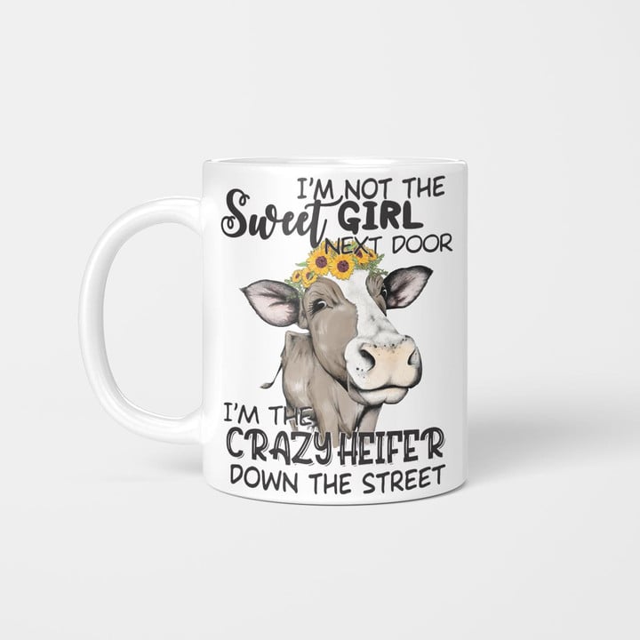 I'm The Crazy Heifer Down The Stress Mug