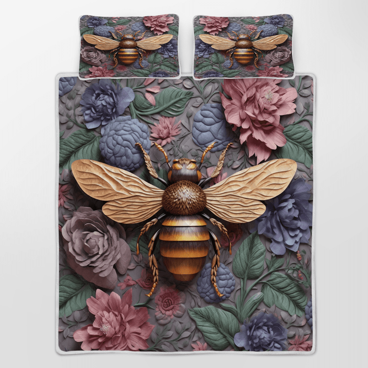 Bee Quilt Bedding Set 65