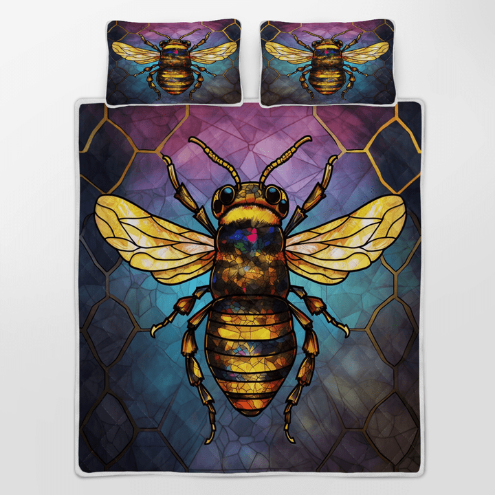 Bee Quilt Bedding Set 105