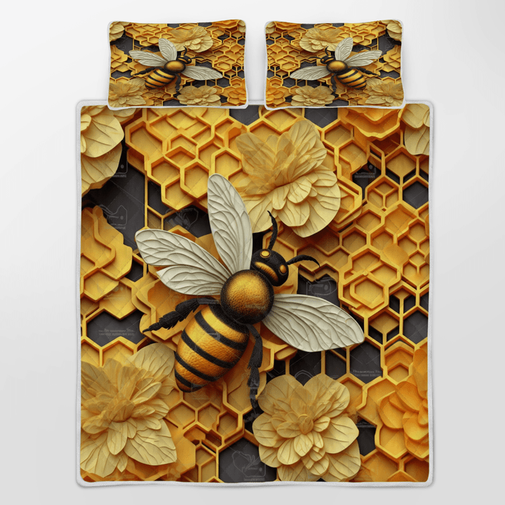 Bee Quilt Bedding Set 120