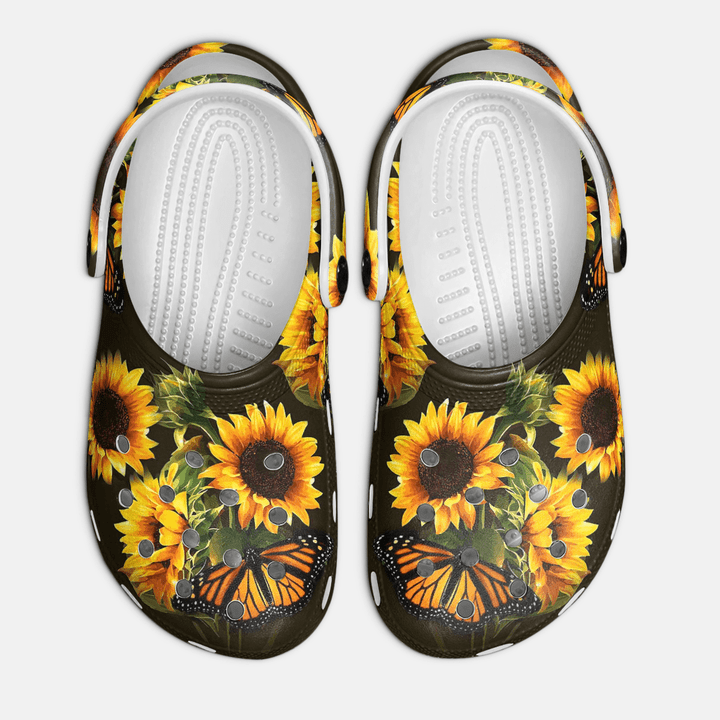 Sunflower Croc Style Clogs