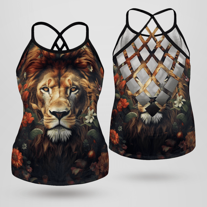 Lion Criss Cross Tank Top 101