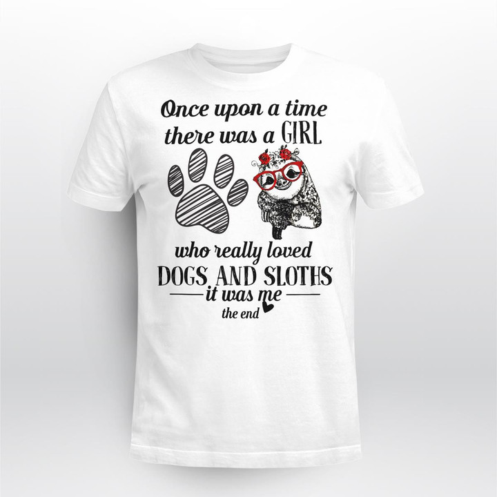 Love Dogs And Sloths T-Shirt, Sweatshirt, Hoodie