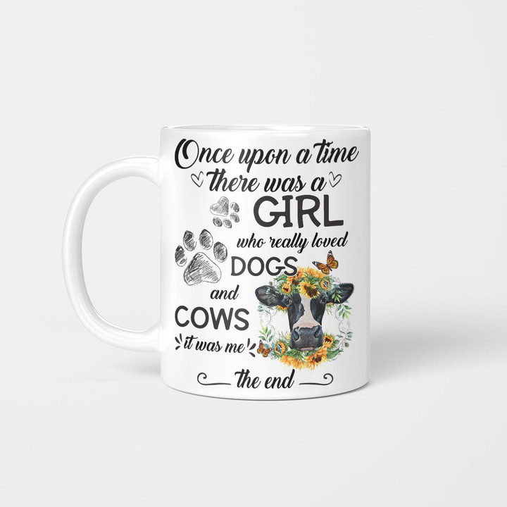 Love Cows And Dogs Mug