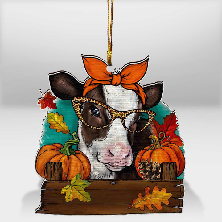 Cow Ornament - Cow Fall, Cow Decor Home