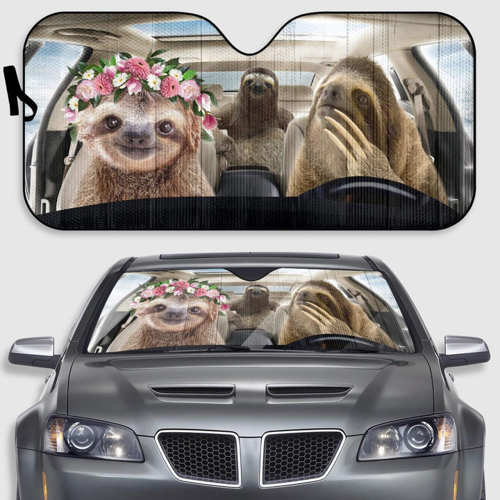 Sloth Car Sunshade