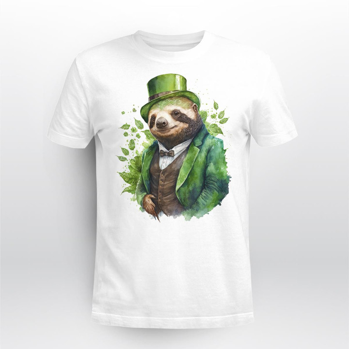 Sloth Patrick's Day T Shirt, Sweatshirt, Hoodie