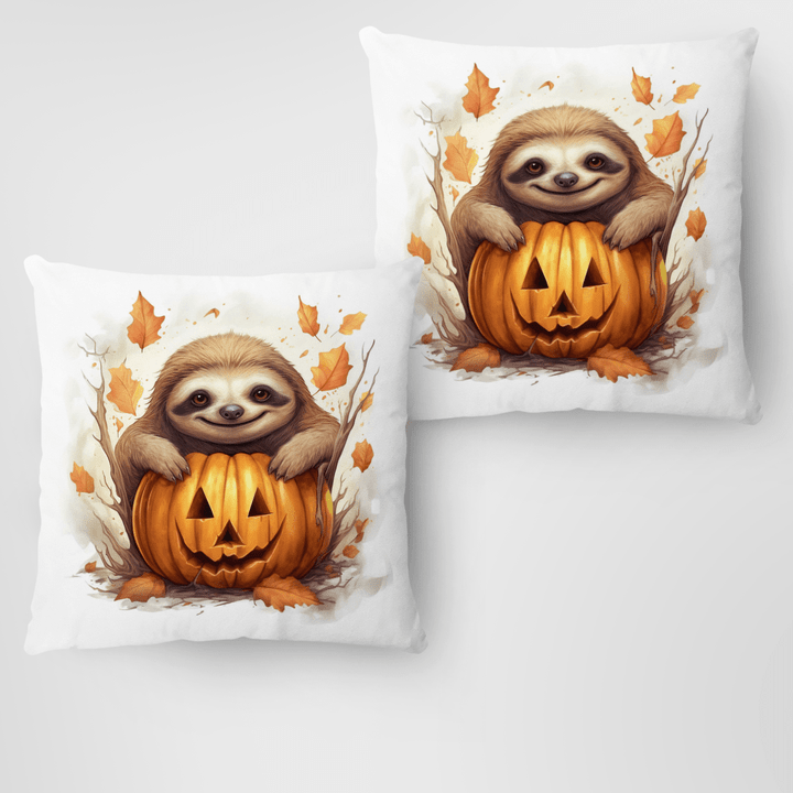 Sloth Halloween Pillow