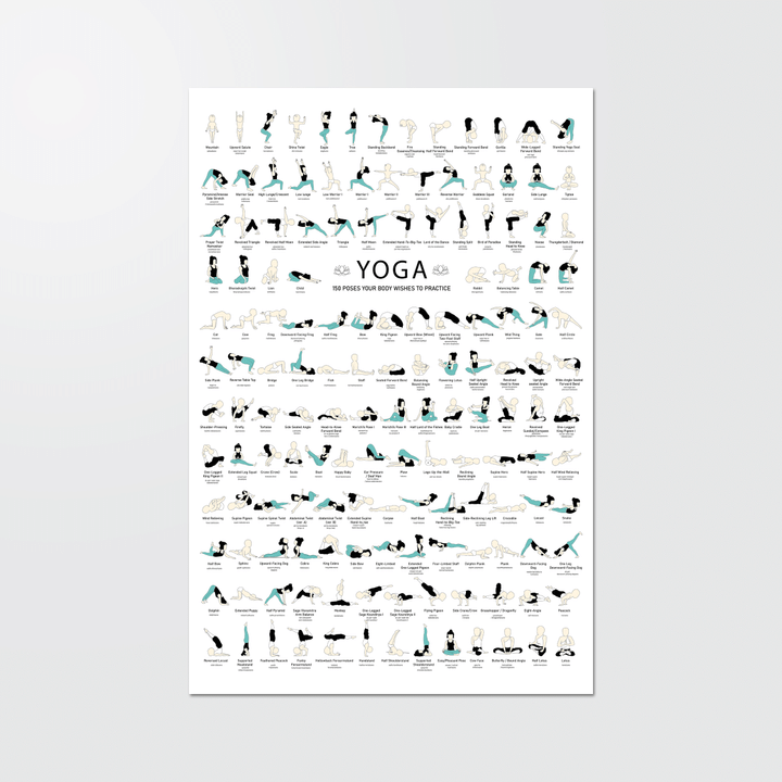 150 Poses Your Body Wishes To Practice Yog2218 Yog