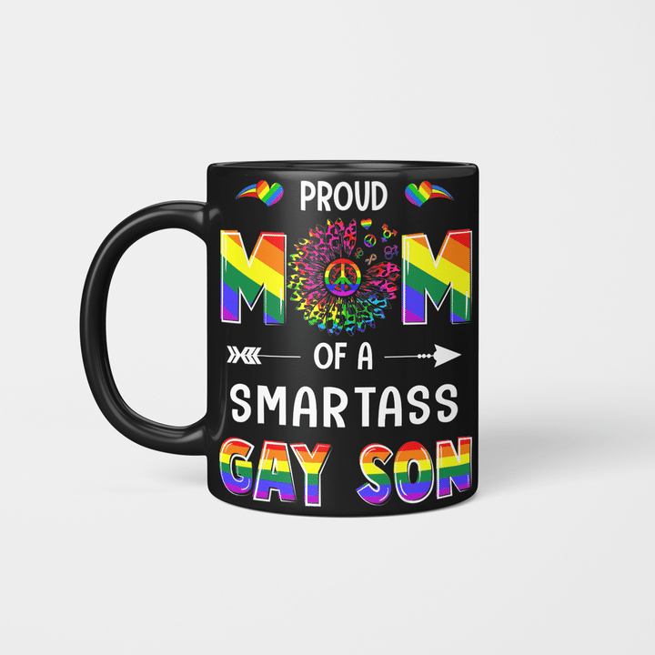 LGBT Proud Mom Of A Smartass Lgb2221 Lgb