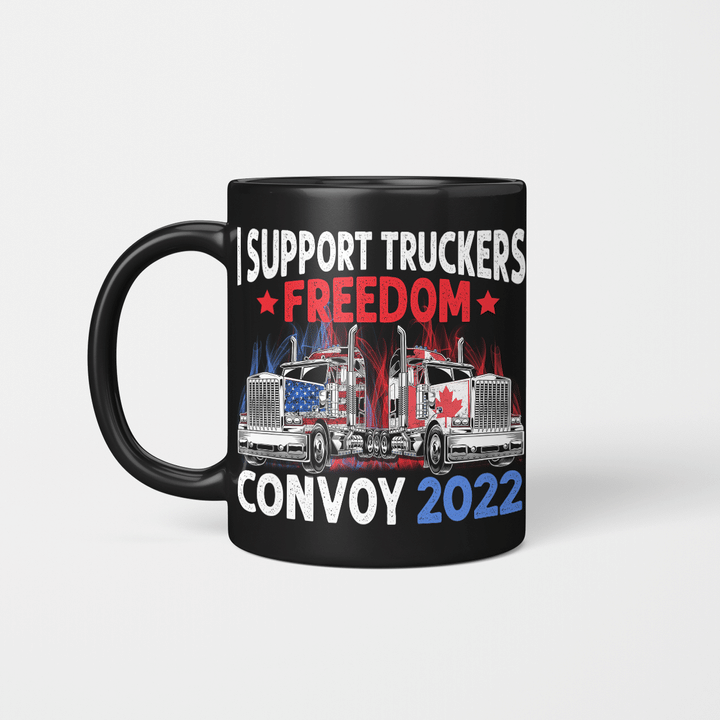 I Support Truckers Freedom Convoy 2022 Trk