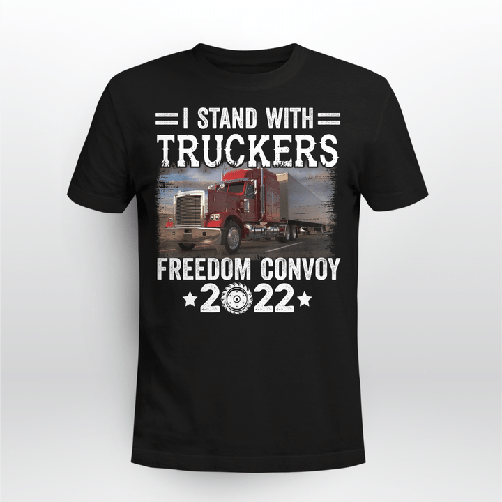 I Stand With Truckers Freedom Convoy 2022 Trk