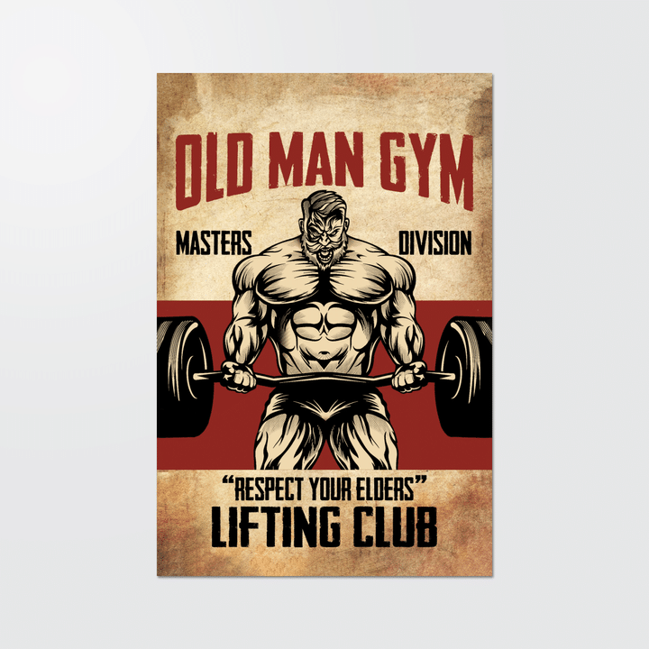 Old Man Gym. Wel