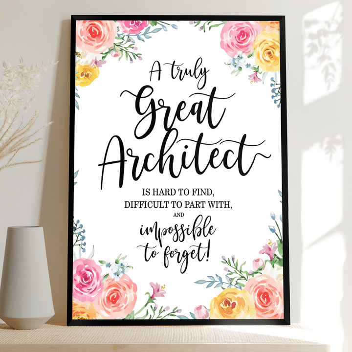 A Truly Great Architect Is Hard To Find Art2226 Art