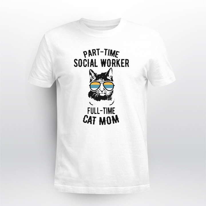 Social Worker Full-time Cat Mom Sow2235