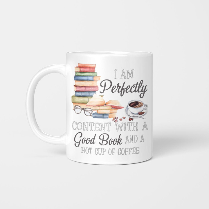 I Am Perfectly Content Coffee Bok2235