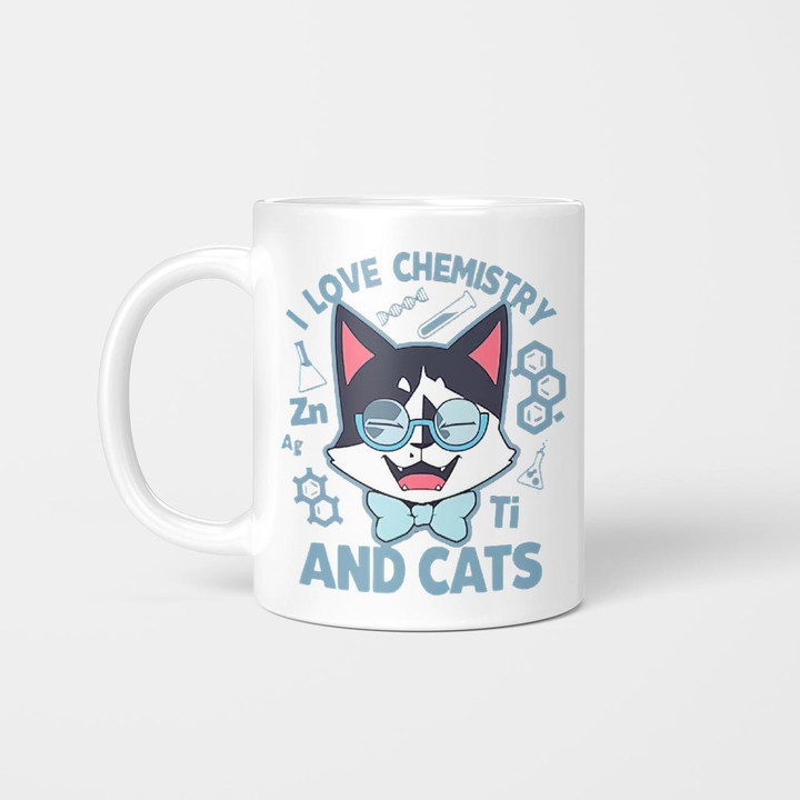 I Love Chemistry And Cats Chm2237