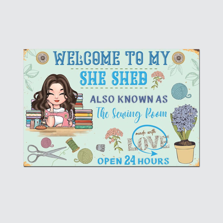Welcome To My She Shed Qut