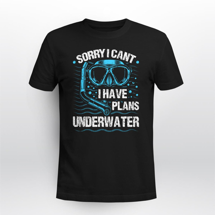 Sorry I Cant I Have Plans Underwater Scu2305
