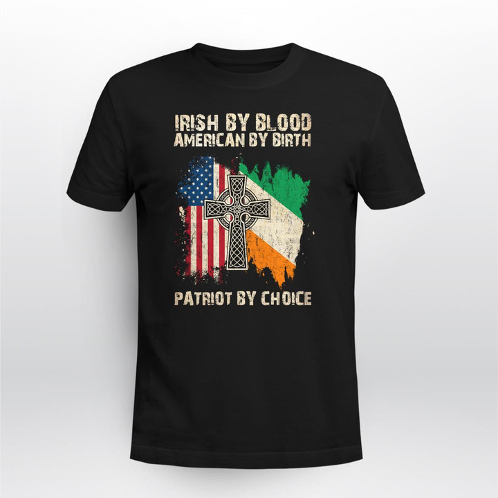 Irish By Blood American By Birth Patriot By Choice Pad