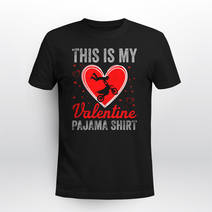 This Is My Valentine Pajama Shirt Mot2304