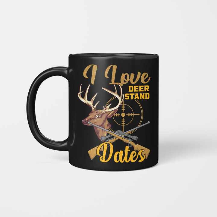 I Love Deer Stand Dates Hunting Hut2306