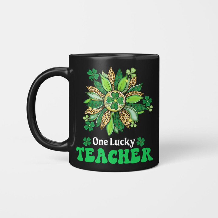 One Lucky Teacher St Patrick's Day Sunflower Tch2310
