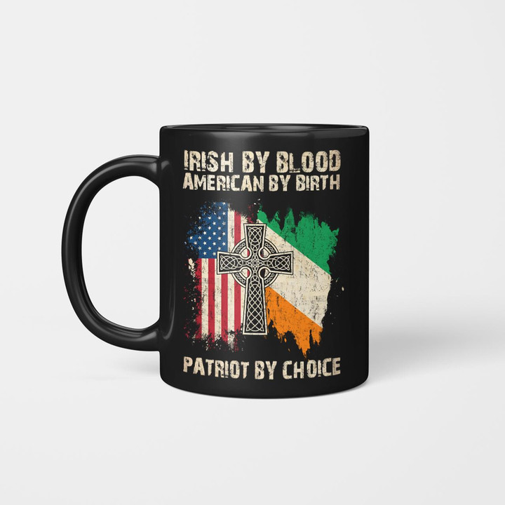Irish By Blood American By Birth Patriot By Choice Pad