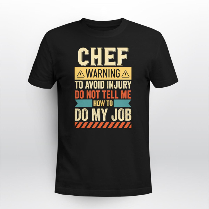 Chef Warning To Avoid Injury Chf2312