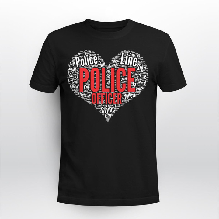 Police Officer Heart Plc2304