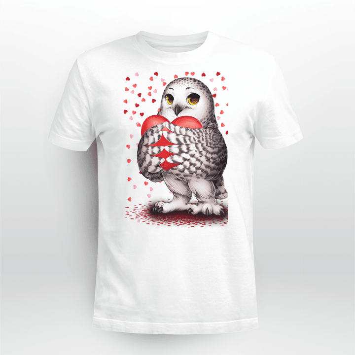 Owl - Heart - Love