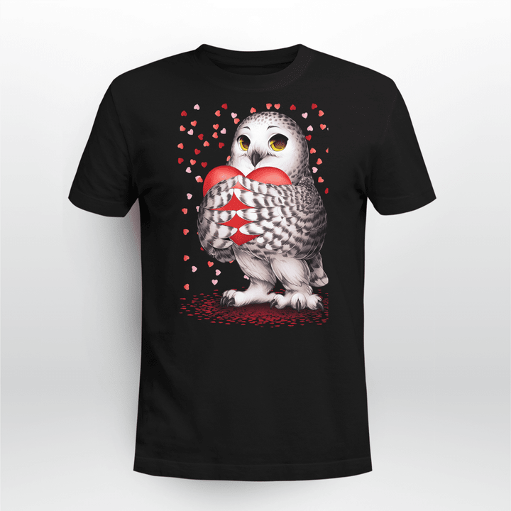 Owl - Heart - Love