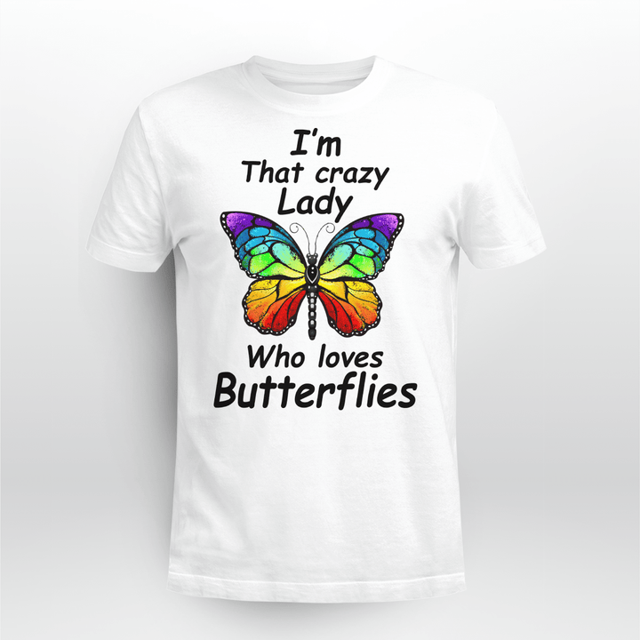 Lady - Who Loves Butterflies